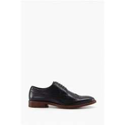 Dune London Black Superior Leather Wingtip Brogue Shoes -Dune London Sales unnamed file 577