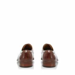 Dune London Brown Sparrows Lace-Up Wide Fit Gibson Shoes -Dune London Sales unnamed file 580