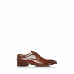 Dune London Brown Sparrows Lace-Up Wide Fit Gibson Shoes -Dune London Sales unnamed file 583