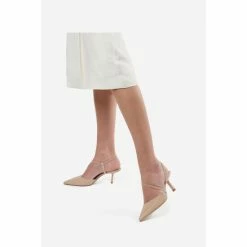 Dune London Natural Colombia Asymmetric Court Shoes -Dune London Sales unnamed file 606
