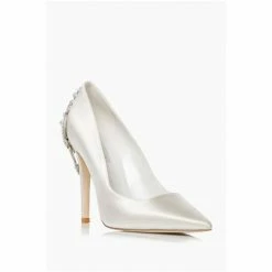 Dune London White Bluebell Embellished Court Shoes -Dune London Sales unnamed file 612