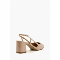 Dune London Natural Coaste Block Heel Sling Shoes -Dune London Sales unnamed file 615
