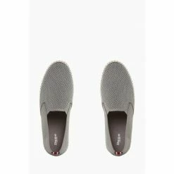 Dune London Grey Fin Mesh Espadrille Shoes -Dune London Sales unnamed file 658