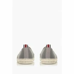 Dune London Grey Fin Mesh Espadrille Shoes -Dune London Sales unnamed file 659