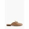 Dune London Brown Glowin Backless Snaffle Trim Shoes -Dune London Sales unnamed file 661