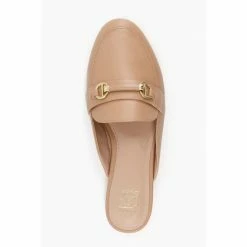 Dune London Brown Glowin Backless Snaffle Trim Shoes -Dune London Sales unnamed file 664