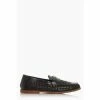 Dune London Black Brighton Rock Woven Moccasins -Dune London Sales unnamed file 666