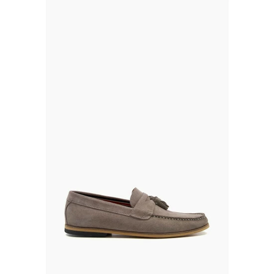 Dune London Grey Bart Moccasin Loafers 3 Dune London Grey Bart Moccasin Loafers