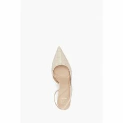 Dune London Natural Century Weave Texture Sling-Back Sandals -Dune London Sales unnamed file 680