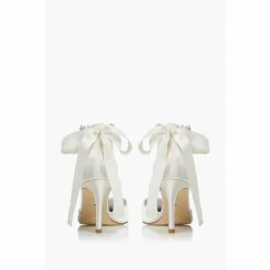 Dune London Natural Clarette Embellished Ankle Strap Wedding Shoes -Dune London Sales unnamed file 686