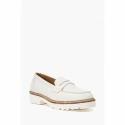 Alternative view of Dune London Granola Lightweight Cleated White Shoes