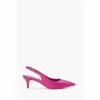 Dune London Pink Capitol Kitten Slingback Shoes -Dune London Sales unnamed file 701