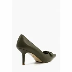 Dune London Green Brioni Two Pointed Toe High Stiletto Heel Court Shoes -Dune London Sales unnamed file 722