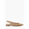 Dune London Natural Caramello Flat Point Quilt Heels -Dune London Sales unnamed file 740