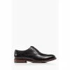 Dune London Black Wide Fit Smart Heavy Brogue Shoes -Dune London Sales unnamed file 784