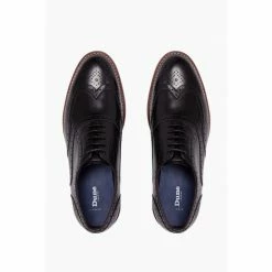 Dune London Black Wide Fit Smart Heavy Brogue Shoes 9 Dune London Black Wide Fit Smart Heavy Brogue Shoes -Dune London Sales unnamed file 786