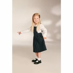 Dune London Girls Patent Chunky Sole Mary Jane Brogue Black Shoes -Dune London Sales unnamed file 795