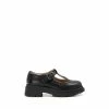 Dune London Girls Leather Star Engraved Black T Bar Shoes -Dune London Sales unnamed file 816