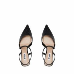 Dune London Black Colombia Asymmetric Court Shoes -Dune London Sales unnamed file 825