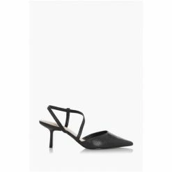 Dune London Black Colombia Asymmetric Court Shoes -Dune London Sales unnamed file 828