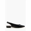 Dune London Black Caramello Flat Point Quilt Heels -Dune London Sales unnamed file 849
