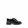Dune London Girls Leather Tracker Sole Black Brogue Shoes -Dune London Sales unnamed file 855