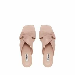 Dune London Neutral Magnet Twist Knot Mules -Dune London Sales unnamed file 877