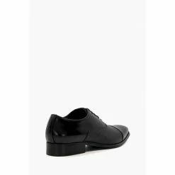Dune London Black Sheet Saffiano Emboss Oxford Shoes -Dune London Sales unnamed file 883