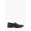 Dune London Black Sync Crush Back Soft Penny Loafers -Dune London Sales unnamed file 887