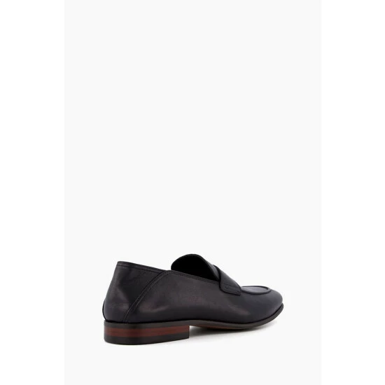 Dune London Black Sync Crush Back Soft Penny Loafers 5 Dune London Black Sync Crush Back Soft Penny Loafers - Image 3