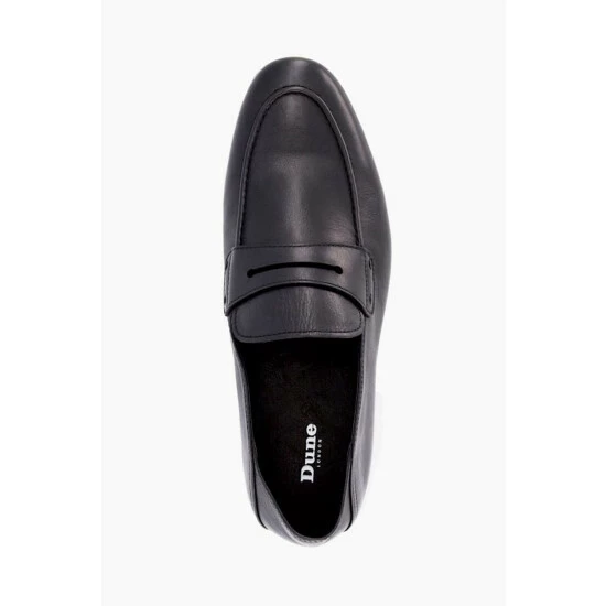 Dune London Black Sync Crush Back Soft Penny Loafers 6 Dune London Black Sync Crush Back Soft Penny Loafers - Image 4
