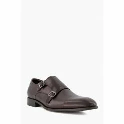 Alternative view of Dune London Schemer Brown Blind Seam Toe Cap Wide Fit Shoes
