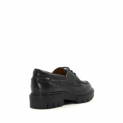 Dune London Girls Leather Chunky Lace Up School Black Shoes -Dune London Sales unnamed file 912