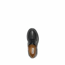 Dune London Girls Leather Chunky Lace Up School Black Shoes -Dune London Sales unnamed file 913