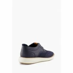 Dune London Blue Barleigh Knit Brogue Wedges -Dune London Sales unnamed file 920
