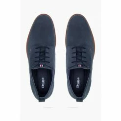 Dune London Blue Balad Punched Plain Wedge Gibson Shoes -Dune London Sales unnamed file 925