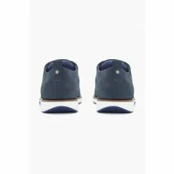 Dune London Blue Balad Punched Plain Wedge Gibson Shoes -Dune London Sales unnamed file 926