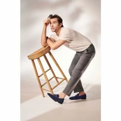 Alternative view of Dune London Blue Skiis Warn Lined D Ring Hit Shoes