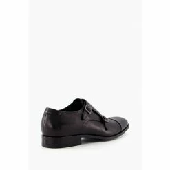 Alternative view of Dune London Schemer Blind Black Seam Toe Cap Wide Fit Shoes