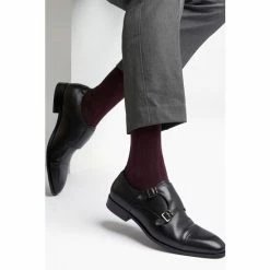 Dune London Schemer Blind Black Seam Toe Cap Wide Fit Shoes -Dune London Sales unnamed file 939