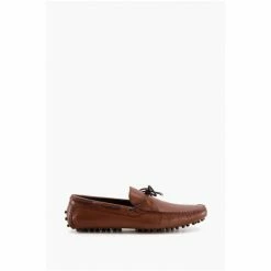 Dune London Brown Bound Bobble Sole Woven Slip-Ons -Dune London Sales unnamed file 958
