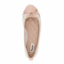 Dune London Hartlyn White Toe Cap Bow Ballerinas 10 Dune London Hartlyn White Toe Cap Bow Ballerinas -Dune London Sales unnamed file 985