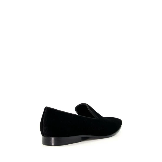 Dune London Scenics Plain Velvet Black Slippers 5 Dune London Scenics Plain Velvet Black Slippers - Image 3