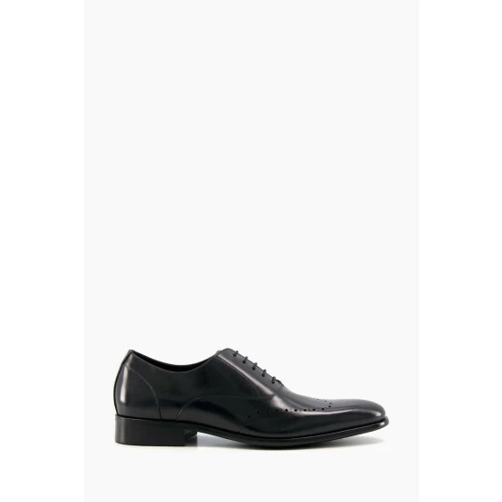 Dune London Black Syconn Punch Wingtip Oxford Shoes 3 Dune London Black Syconn Punch Wingtip Oxford Shoes
