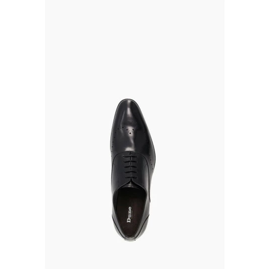 Dune London Black Syconn Punch Wingtip Oxford Shoes 6 Dune London Black Syconn Punch Wingtip Oxford Shoes - Image 4